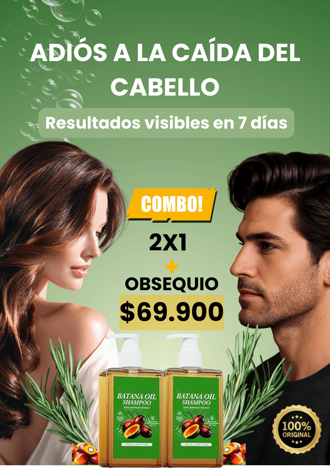 Batana Oil Shampoo 2X1 + Obsequio